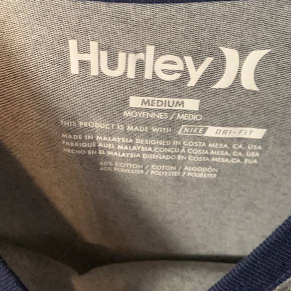 Hurley Baseball Tee - Picture 3 of 3